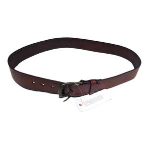 Gymboree Boys L/XL 10-16 Brown 100% Leather Belt